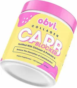 Obvi Collagen Carb Blocker Fortified with Chitosan and Protease A