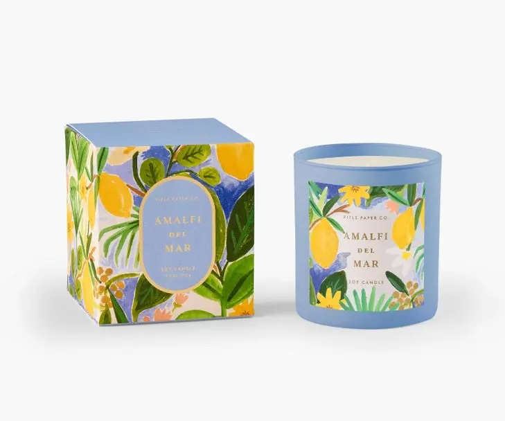 {Rifle Paper Co.} Scented Soy Wax Candle :: Amalfi del Mar