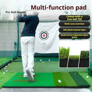 PGM Multifunctional Golf Pad Indoor Practice Ball Mat