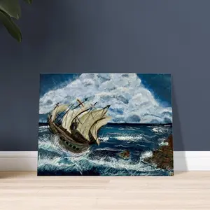 "Braving The Unknown"-Canvas