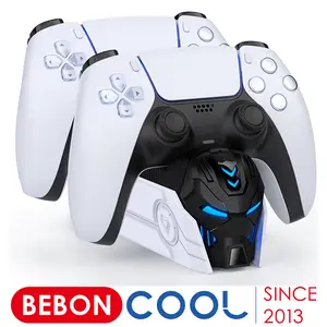 BEBONCOOL for PS5 DualSense Charging Station Controller Charger Stand Dual Charging Dock for PlayStation5 Wireless Game controller Gamepad