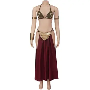 Women's Sexy Princess Slave Costume Leia Slave Cosplay Outfit
