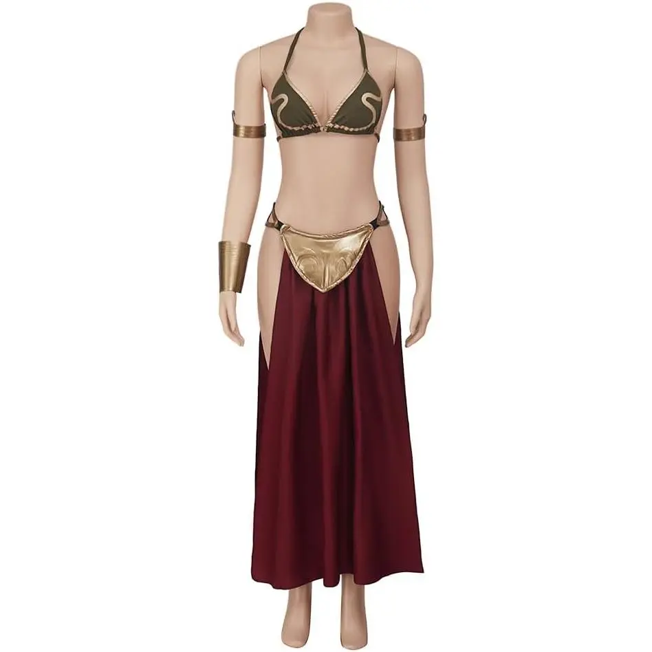 Women's Sexy Princess Slave Costume Leia Slave Cosplay Outfit - TikTok Shop Women's Sexy Princess Slave Costume Leia Slave Cosplay Outfit - TikTok Shop