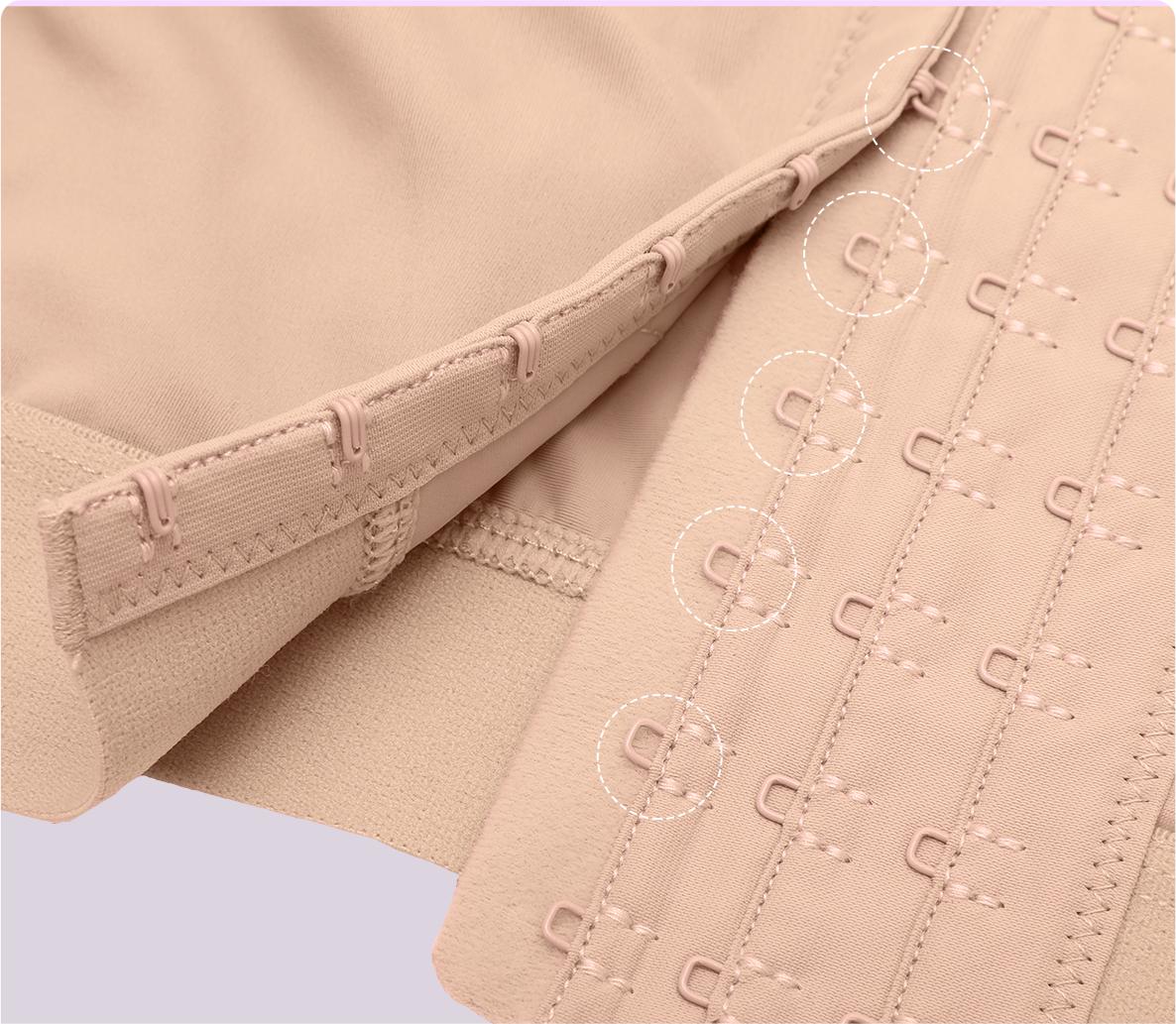 Shapellx Shapewear with bra Bare Essentials AirSlim Unlined Wireless Back Support Bra