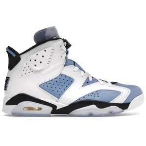 Jordan Men's 6 Retro UNC White Basketball Shoes, from StockX