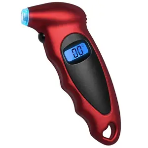Car LCD Tire Pressure Gauge, High Precision Digital Display, Backlit Easy Reading, Durable Design, Essential for Safe Driving