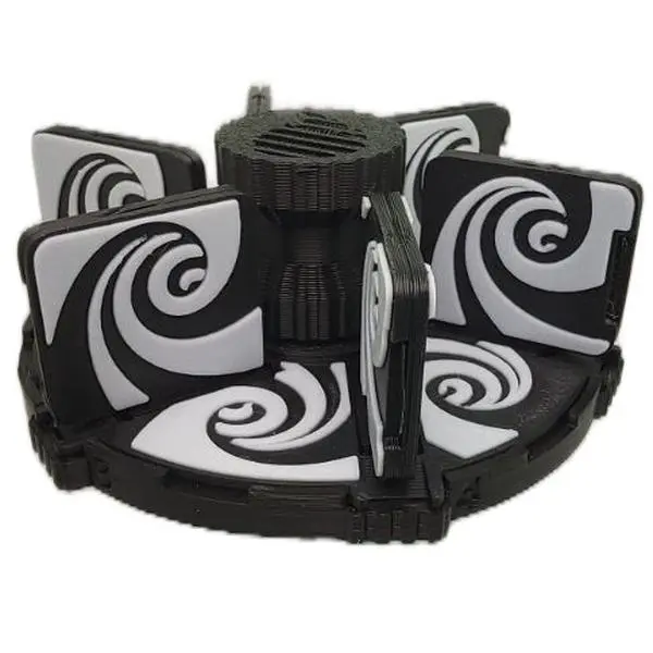 Flipbook Spinner Swirl Dual Animation Spinner — Please Read Product Details Before Ordering