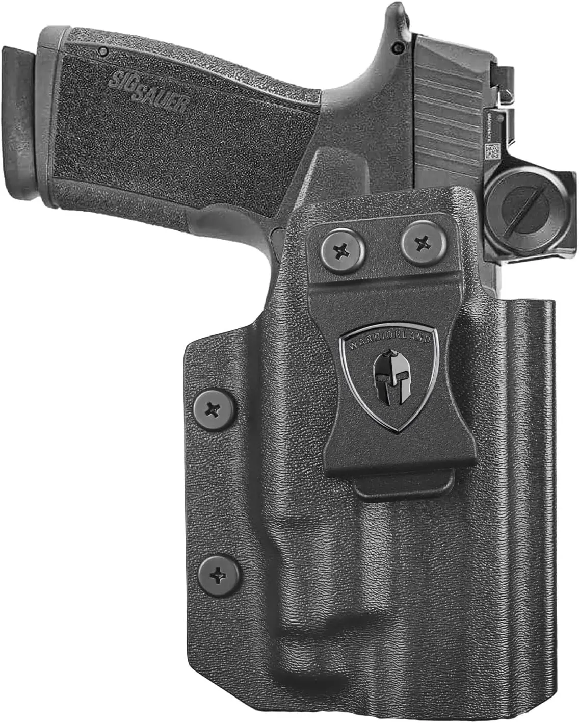 WARRIORLAND IWB Kydex Holster for Sig Sauer P365-XMACRO with TLR-7 Sub - Optic Ready, Right Hand, 0.08-inch (2mm), Full-Length Sweat Guard, Adjustable Retention, Ideal Balance of Strength, Lightness & Durability, Daily Use Concealed Carry Hunting Holster