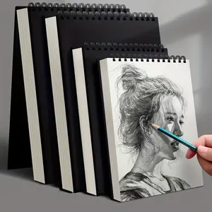 A5/a4 Top Spiral Sketchbook, Detachable Ring Bound, Acid-Free Art Drawing Paper, 30 Sheets, Perfect for Adults Beginners Artists