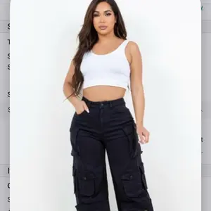 Cargo Wide-Leg Utility Pants