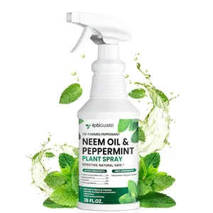 Neem oil spray for plants peppermint spray 16oz allnatural coldpressed neem oil for indoor and outdoor easy to use