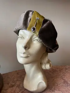 Citron lavender beret