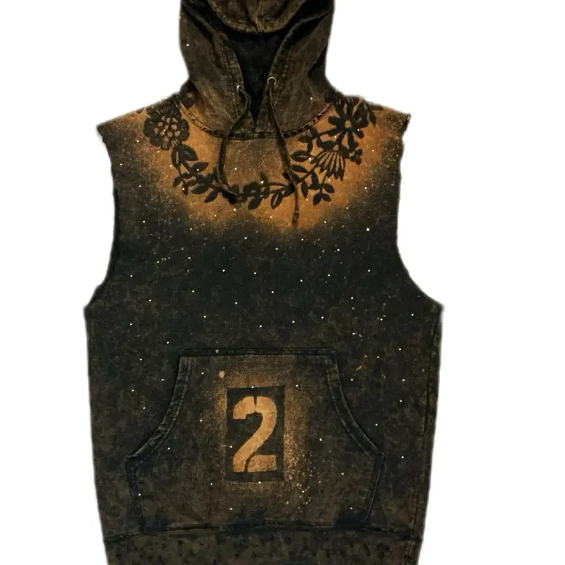 2AM Custom Sleeveless Hoodie! 1of1 Size : M