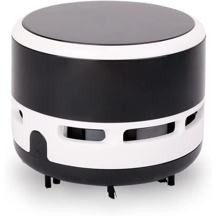 Mini Crumb Vacuum Cleaner Portable Desktop Sweeper Handheld Cordless Multifunction Cleaning for Home,Office,,Pet Hairs,no  Included