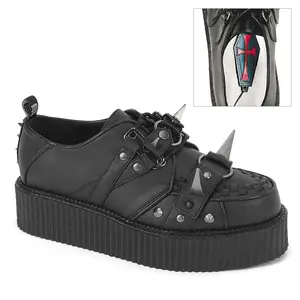 Demonia Men's V-Creeper-518 Oxford Creeper