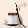 Fontana Candle Co Classic Jar Candles - Wildflower Citrus, Pure Vanilla, Farmer's Market, Spiced Latte, Warm Flannel, Cinnamon Orange Clove, Lemongrass Eucalyptus, Lavender - 40 Hour Burn Time - MADE SAFE Certified