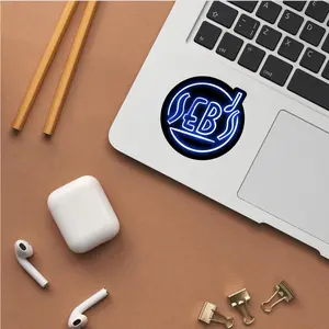 LA LA LAND STICKER - Seb's Jazz Sticker - Black Background