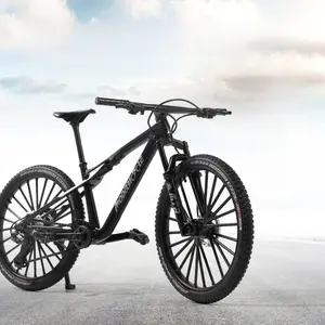 1:6 Scale Die-cast Alloy Miniature Mountain Bike Model, 1 Count Exquisite Detailed Desktop Decoration, Artistic Handicraft Designed Especially for Passionate Cycling Enthusiasts, Desktop Ornament