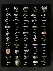 FlashyStudioNYC rings #101-150, Stackable ring, curb chain pink ring,heart love rings, Cluster ring, Dainty stackable rings, adjustable ring, open ring, multi layer ring, twist band ring for girl, valentine's day gift idea Daily Engagement Anniversary