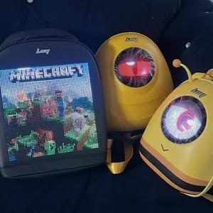 LUMEO Brand Premium LED Backpacks - Personalizable & Interactive Design with App Control - High-Quality Modern Style for Everyday Use