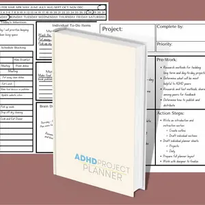 The Ultimate Planning Tool for Balanced Living: The ADHD Project Planner