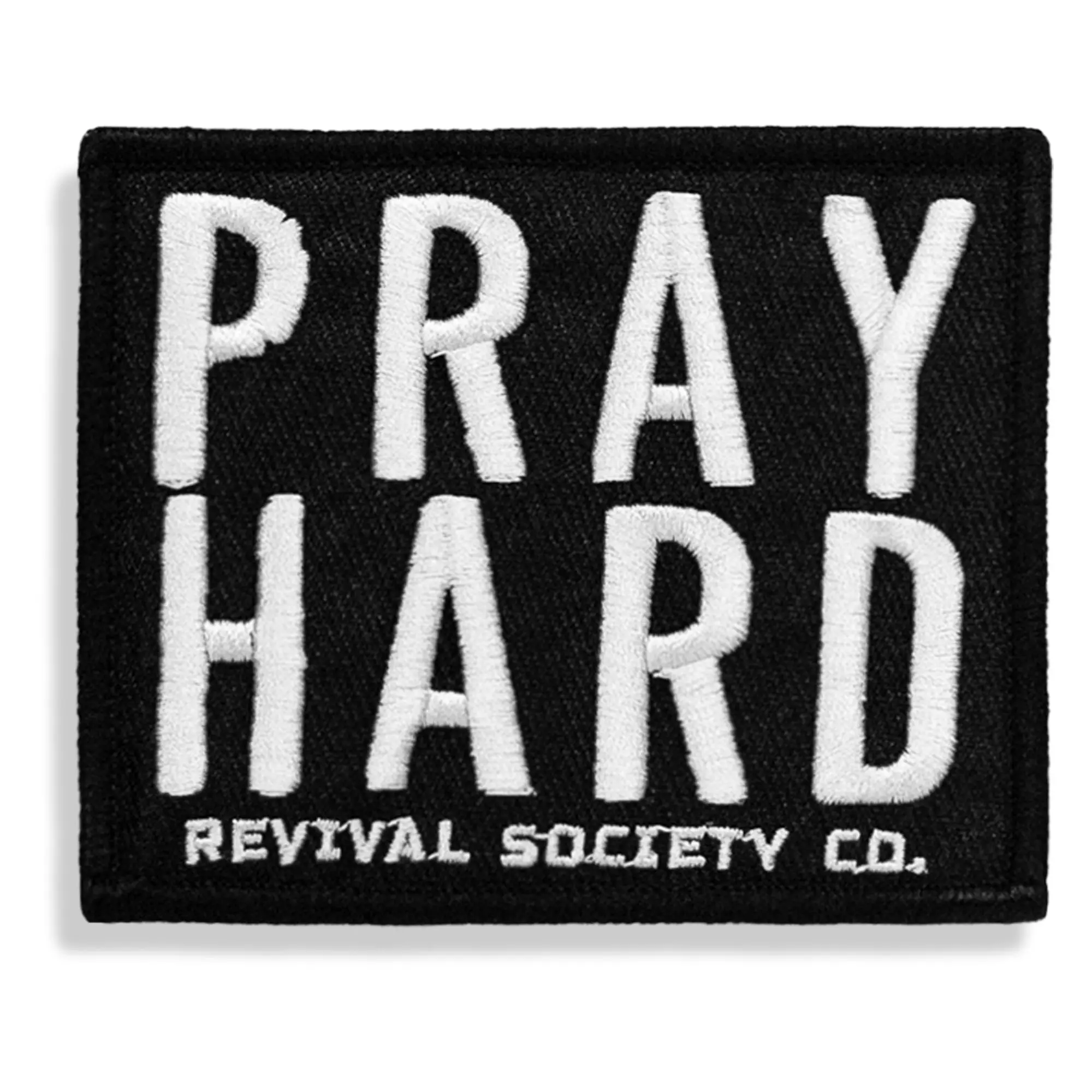 Pray Hard Velcro Patch Pray Hard Velcro Patch
