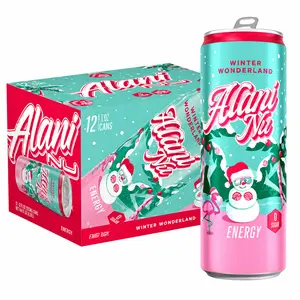 Alani Nu Energy Drink RTD – Zero Sugar, 200mg Caffeine, with Biotin | 12 Pack