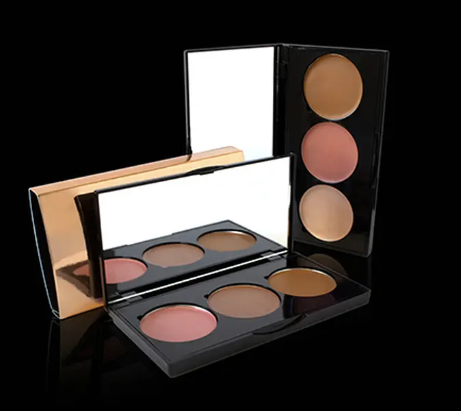 3 WELL BRONZER PALETTE