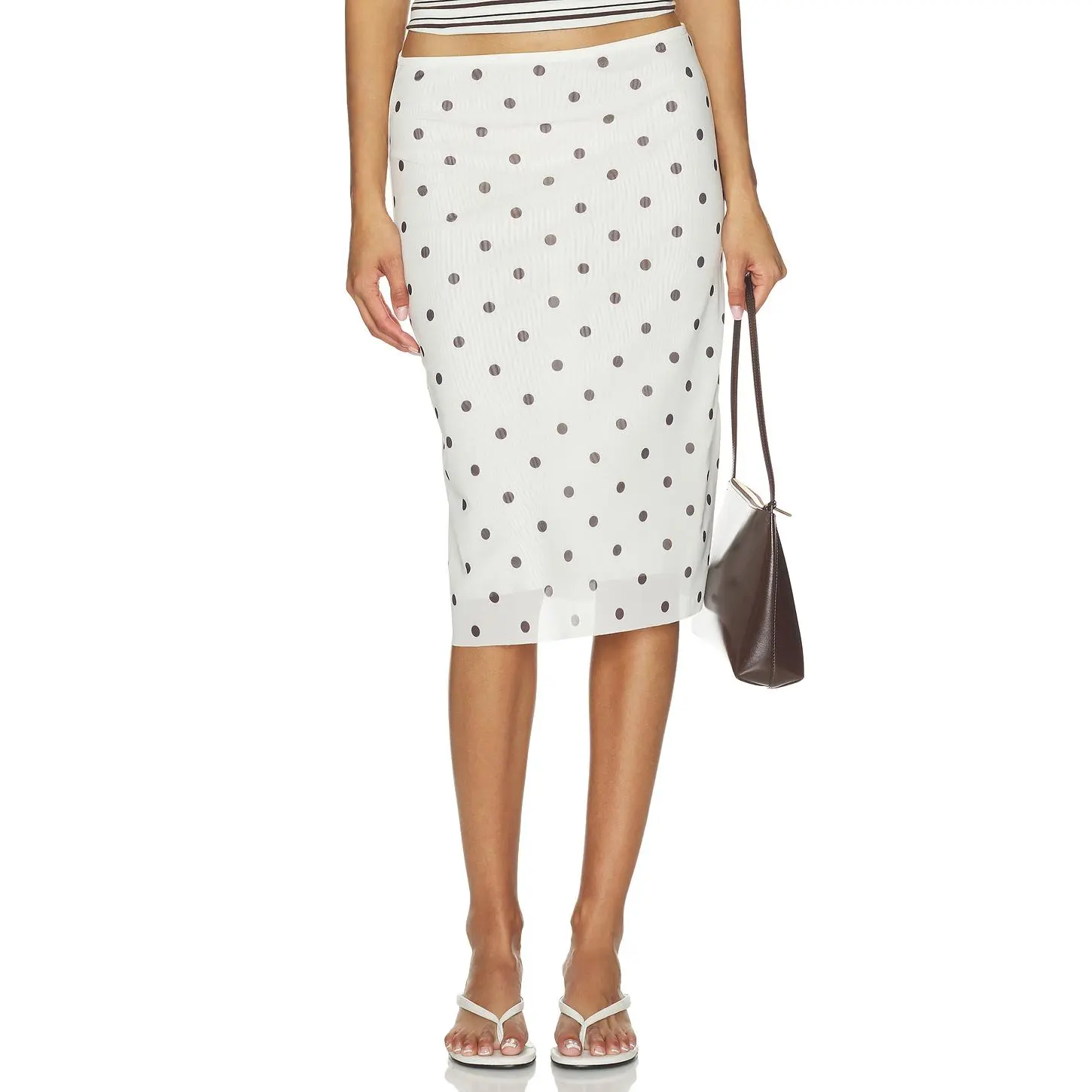 Baum und Pferdgarten Jessika Skirt in Egret Creme Dot