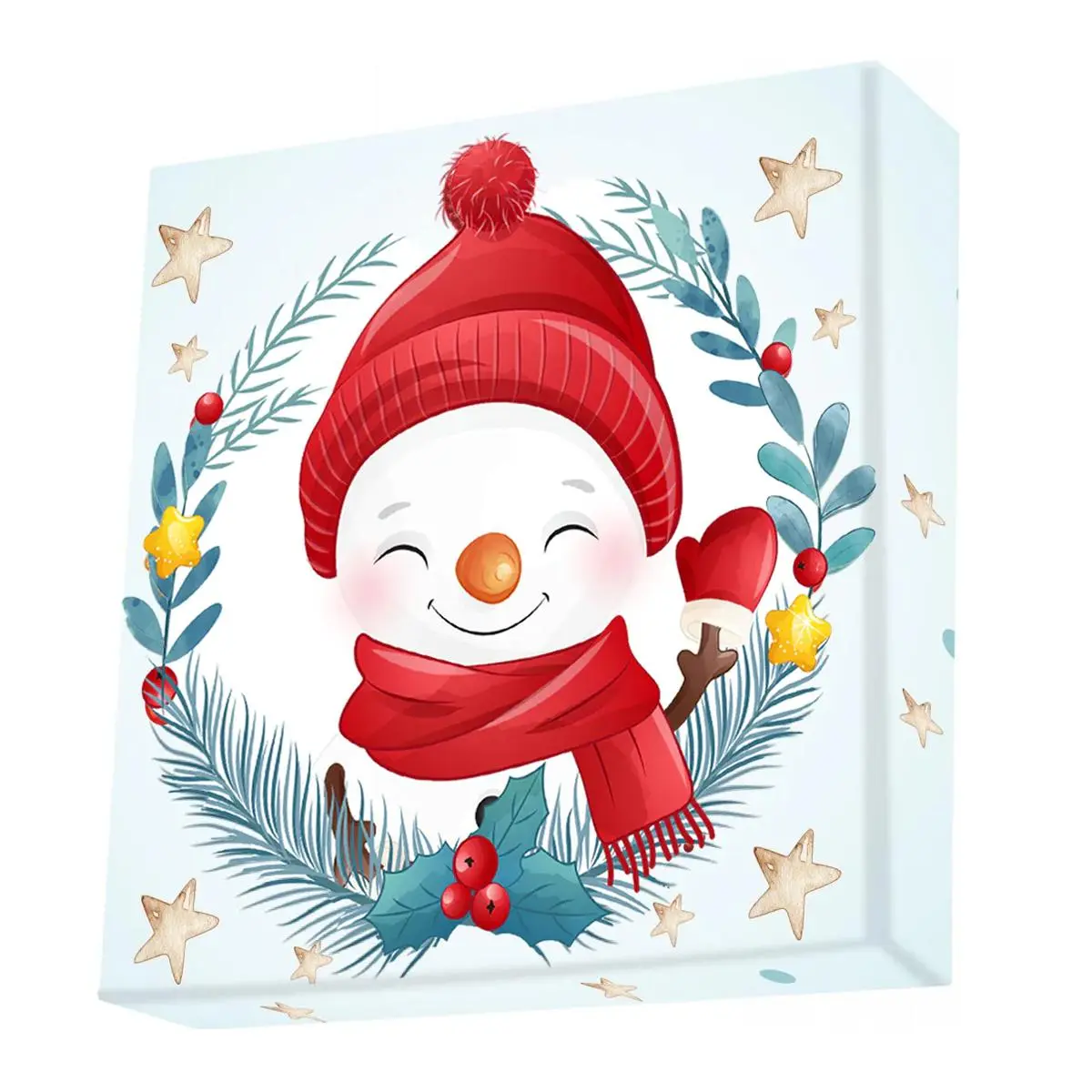 Christmas Trio Snowman