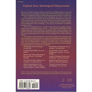 USED-Astrology's Special Measurements: How to Expand the Meaning of the Horoscope (Llewellyn's New World Astrology, Book 13) (Paperback)