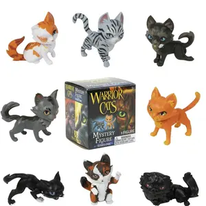 Warrior Cats Mystery Figurines - Season 1, Board Game Pieces, Toy Game Accessories for Hobbies