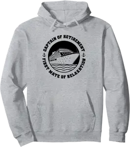 Boat Cruise Ocean - Ship Trip Liner Retired Retirement Pullover Hoodie - Keylamartine Shop 37B0DBG26TPK