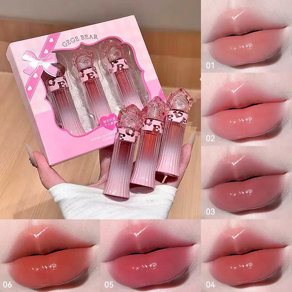 Gegebear Lightweight Velvet Lip Balm Matte Finish, Long-Lasting Non-Sticky Makeup Lip Gloss, Perfect for Women & Girls, Great Gift Choice, Matte Lipstick