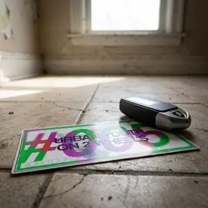 #005 Urban Youth On 2 Wheels Sticker Decal