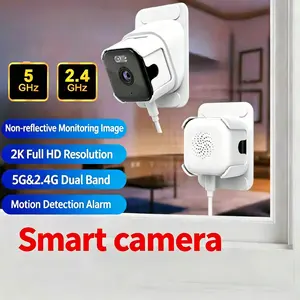 2026 New Window Camera 2K Resolution Smart Home Network Monitoring Mobile Remote Night Vision WiFi Infrared Camera