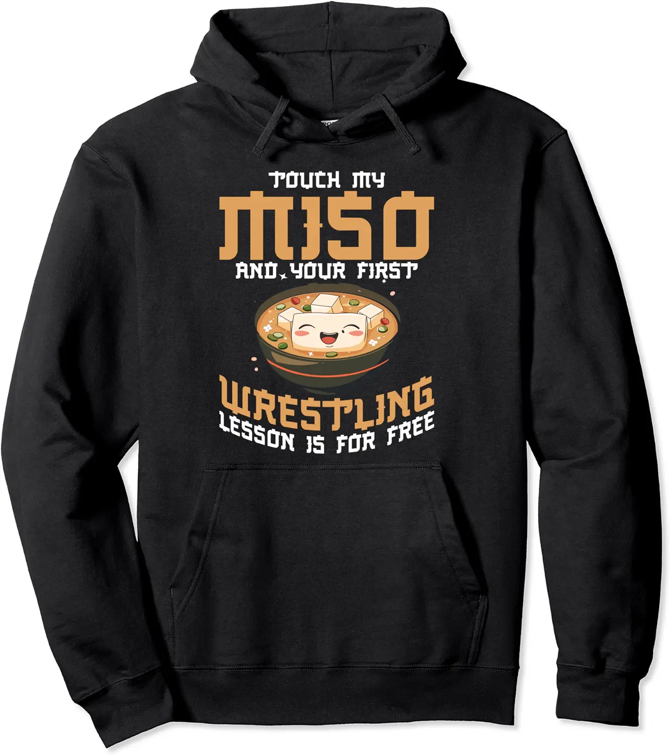 Miso Soup Packets Ramen Japanese Food Pun Miso Paste Miso Pullover Hoodie - Keithhodges Shop 61B0D6BSRJ7H
