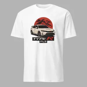 Honda Civic Type R FL5 Streetwear T-Shirt – JDM VTEC Tee – Japanese Car Culture – Car Guy Graphic Design – Essential Unisex Tee Trend