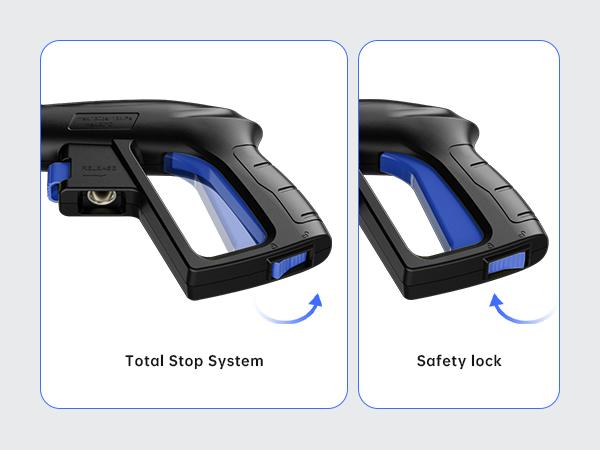 4200PSI Electric Pressure Washer with Foam Cannon - 1500W High Power, 2.6GPM Flow, Adjustable Spray, Compact Wheel Design for Home & Outdoor Use