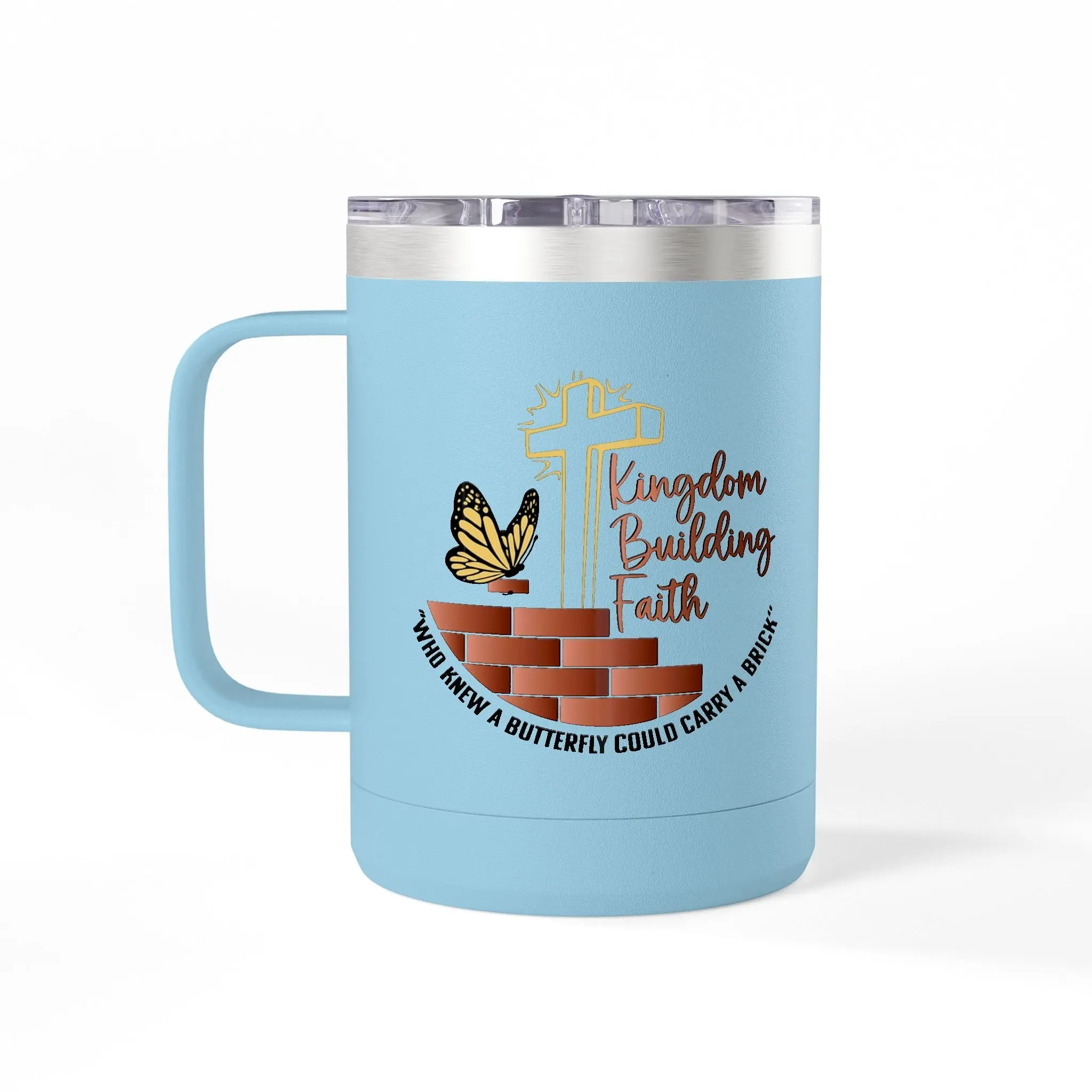 Inspirational Coffee Mug Tumbler, Motivational Drinkware for Garden Lovers, Perfect Gift for Plant Enthusiasts, 15oz, Quote Mug, [...]