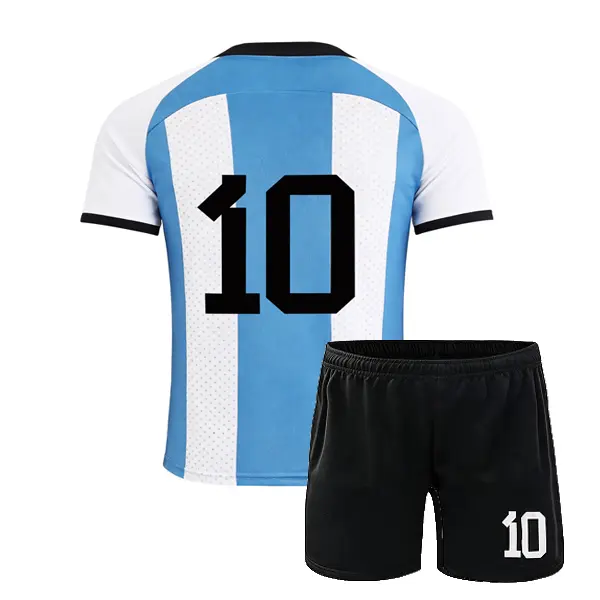 Boys Soccer Jersey Kids Outdoor Sports Shirts with Shorts Set for Youth Child