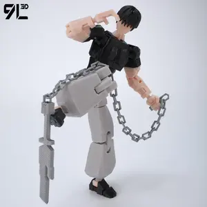 9L3D Titan13 Jujutsu Kaisen Anime Figure New 2025 Design Articulate Movable Desk Decor​ Dummy13 Sukuna Fusion Collectible