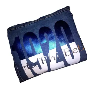 Custom Denim Zeta Phi Beta 1920 Jean Jacket