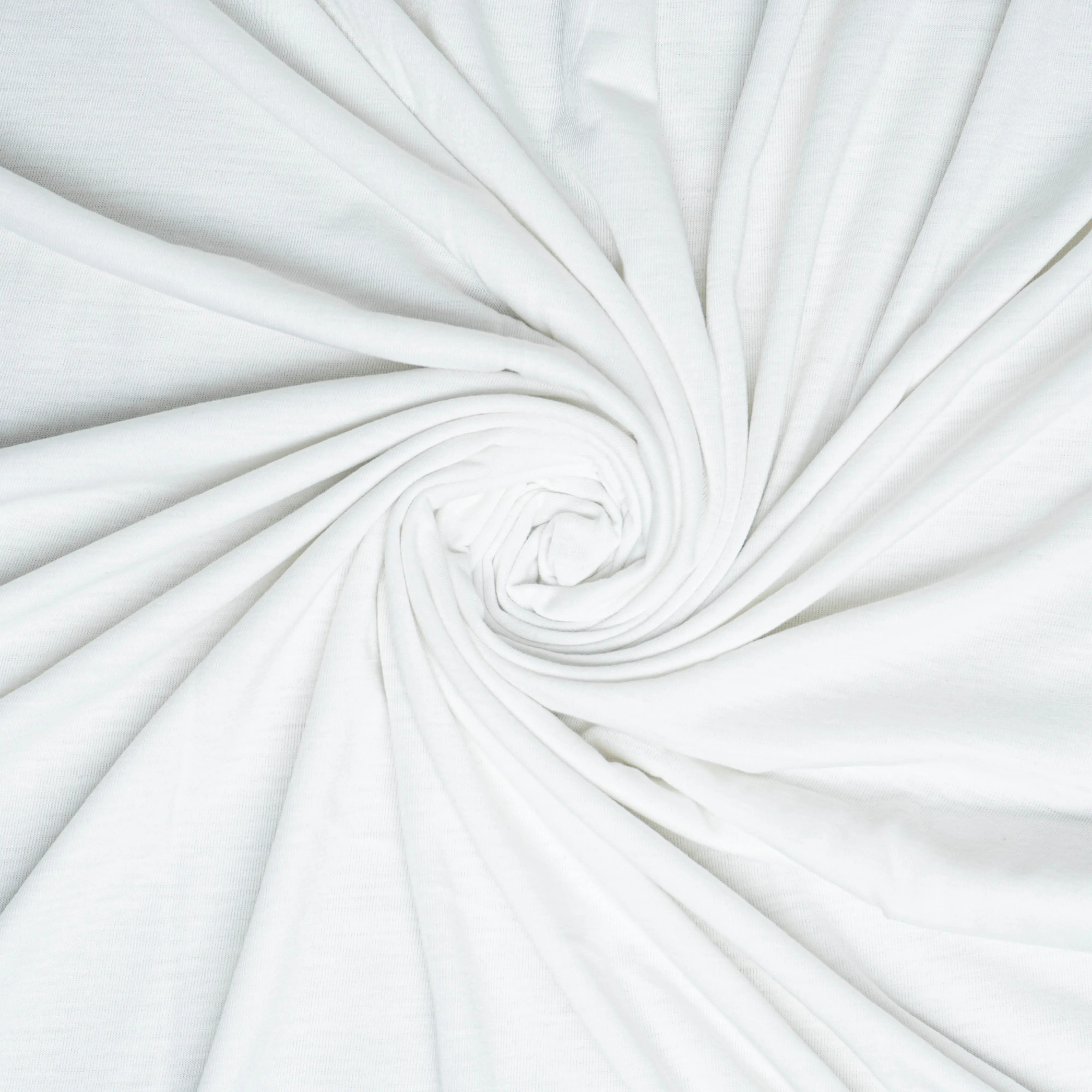 Plain White Jersey - Soft and Comfortable Material - Great for Casual Wear