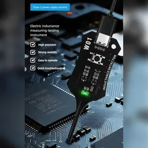 Type-C Electronic Inductance Detector, Professional Coil Tester for Phone Motherboard Fault Troubleshooting test light