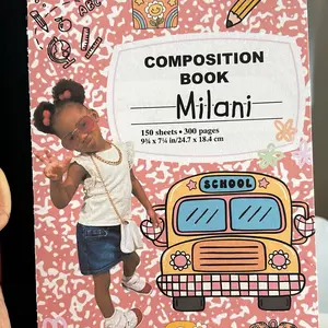 Personalized Composition Notebook