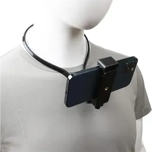 Chest Neck Holder for Mobile Phone, First Person Perspective Live Streaming Neck Holder, Outdoor Live Streaming Phone Holder, Phone Accessories, Mount, Cell Phone Clip, Vlogging Equipment