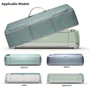 Dustproof Cover for Die Cutting Machine, Perfect Accessory with Three Front Pockets, Fits Explore Air, Air 2, Air 3, Maker, Explorer 3