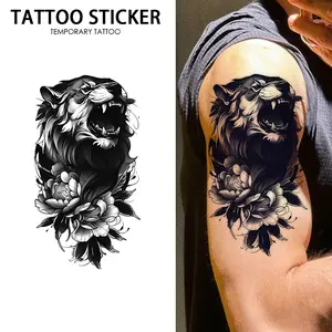 Temporary Tattoo Crown King Queen  Couple Minimalist Series Fake Tattoo Stickers, 2 Sheet Pack, Semi-Permanent Durable Waterproof, Tiny Minimal Realistic Look For Men Women Couples, Perfect For Daily Couple Matching Body Art - Temporary Tattoos