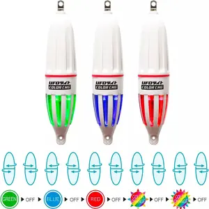 Multi-Color LED Fishing Light Ultra-Deep Drop (1200m) - Perfect for Rockfishing, Swordfish, Lobstering, Safety Light